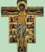MASTER of San Francesco Bardi Crucifix with Sweden oil painting artist